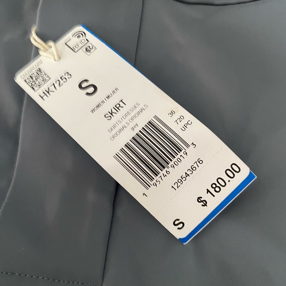 Adidas Originals Blue Version High Shine Skirt - Picture 4 of 5